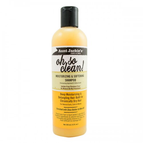 Aunt Jackie's Oh So Clean Moisturizing and Softening Shampoo 12oz